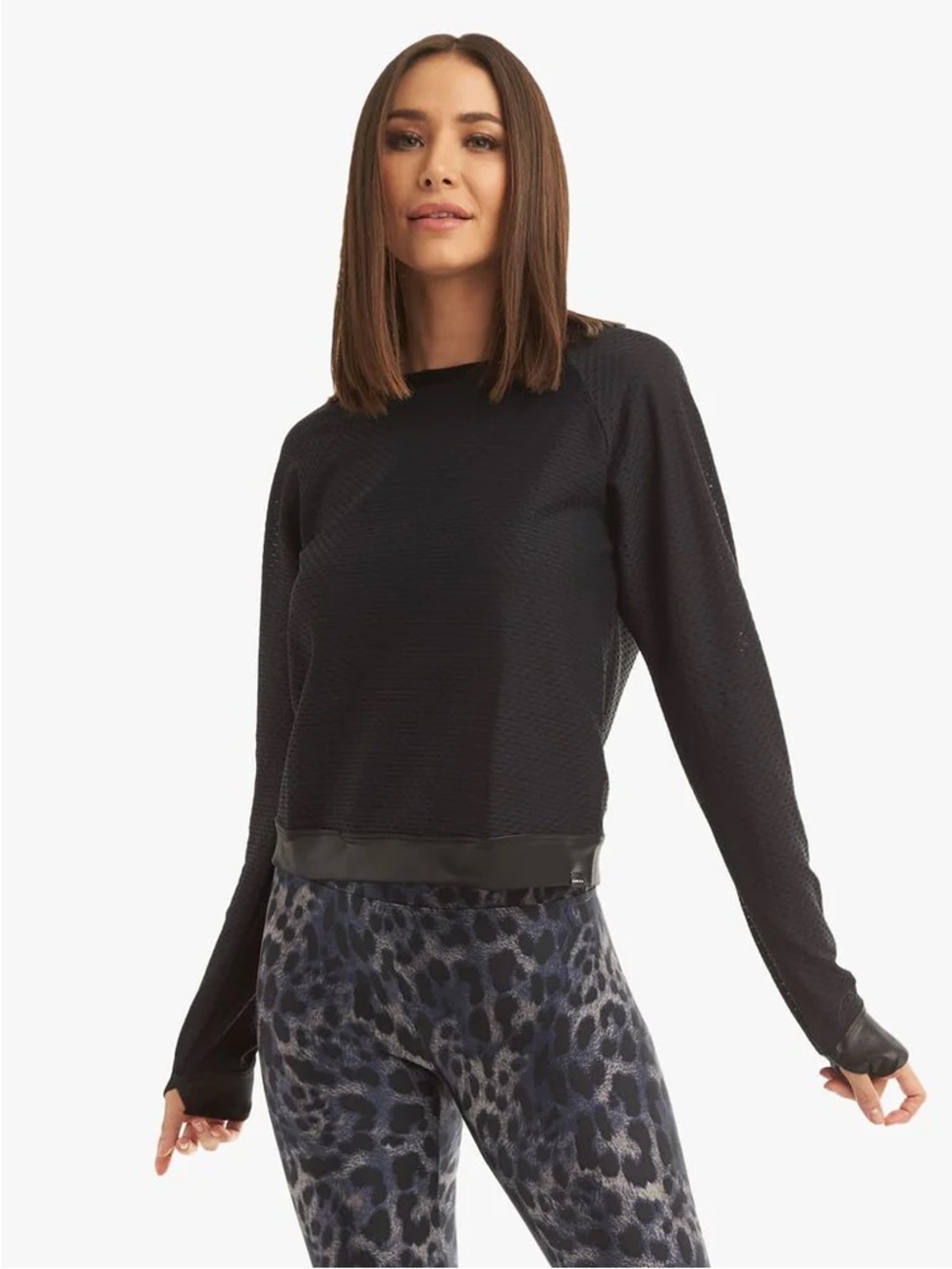 KORAL SOFIA PULLOVER in Black Women’s Size Medium